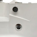 Hydrosan Hydromassage-Badewanne mit Heizung ORINO 632CH 135x135 cm