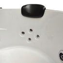 Hydrosan Hydromassage-Badewanne mit Heizung ORINO 632CH 135x135 cm