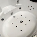 Hydrosan Hydromassage-Badewanne mit Heizung ORINO 632CH 135x135 cm