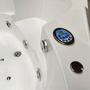 Hydrosan Hydromassage-Badewanne mit Heizung ORINO 632CH 135x135 cm