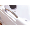 Hydrosan Hydromassage-Badewanne mit Heizung RAMZES 634H Weiß 168x85 cm
