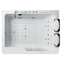 Hydrosan TUGELA 913 WEISSE HYDRO-MASSAGE-BADEWANNE 170x130 CM