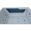 Hydrosan TUGELA 913 WEISSE HYDRO-MASSAGE-BADEWANNE 170x130 CM