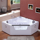 Hydrosan VENUS 643 Hydromassage-Badewanne 155x155 cm