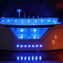 Hydrosan URAN 931 WEISSE HYDRO-MASSAGE-BADEWANNE 170x76 CM