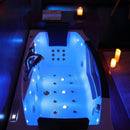 Hydrosan URAN 931 WEISSE HYDRO-MASSAGE-BADEWANNE 170x76 CM