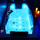 Hydrosan URAN 931 WEISSE HYDRO-MASSAGE-BADEWANNE 170x76 CM