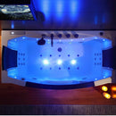 Hydrosan URAN 931 WEISSE HYDRO-MASSAGE-BADEWANNE 170x76 CM