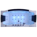 Hydrosan URAN 931 WEISSE HYDRO-MASSAGE-BADEWANNE 170x76 CM
