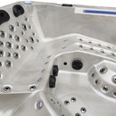 Hydrosan Garten-Whirlpool-Badewanne Spa743 Cappuccino Kaffeebezug 220x220 cm