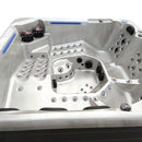 Hydrosan Garten-Whirlpool-Badewanne Spa743 Cappuccino Kaffeebezug 220x220 cm
