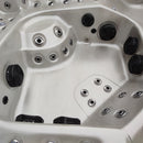 Hydrosan Garten-Whirlpool-Badewanne Spa743 Cappuccino Kaffeebezug 220x220 cm
