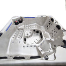 Hydrosan Garten-Whirlpool-Badewanne Spa743 Cappuccino Kaffeebezug 220x220 cm