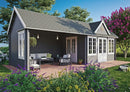 Fjordholz Gartenhaus Modell Teehaus Westminster 44