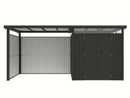 StarLine Metall Gerätehaus Modell Style 4,45 m² Spar-Set 2 Anthrazit