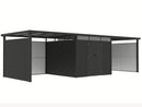 StarLine Metal Garden Shed Model Style 7.56 m² Economy Set-4 Anthracite