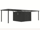 StarLine Metal Shed Model Style 7.56 m² Economy Set-3 Anthracite