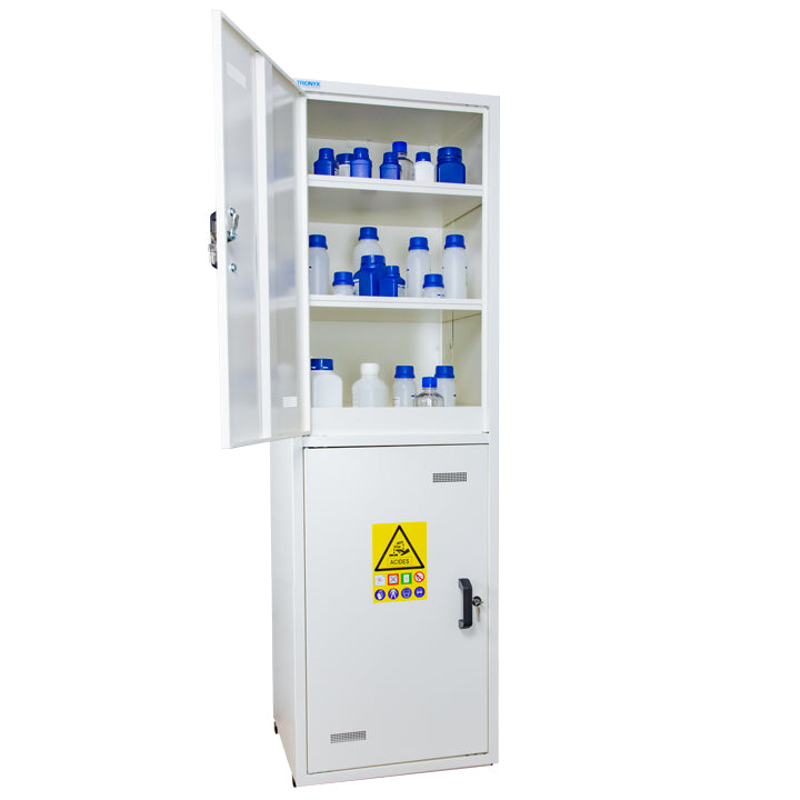 Armadio di sicurezza Ecosafe alto 2 ante - 2 ripiani interni