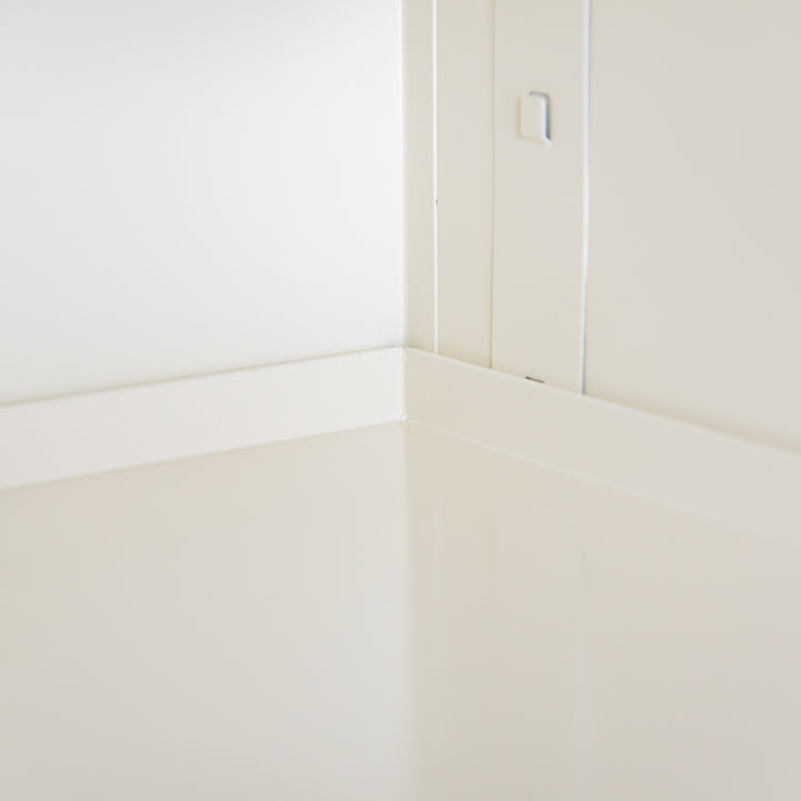 Ecosafe Sicherheitsschrank Hoch 2 Türen - 2 Innenfächer (1 Mit Pvc Regale)