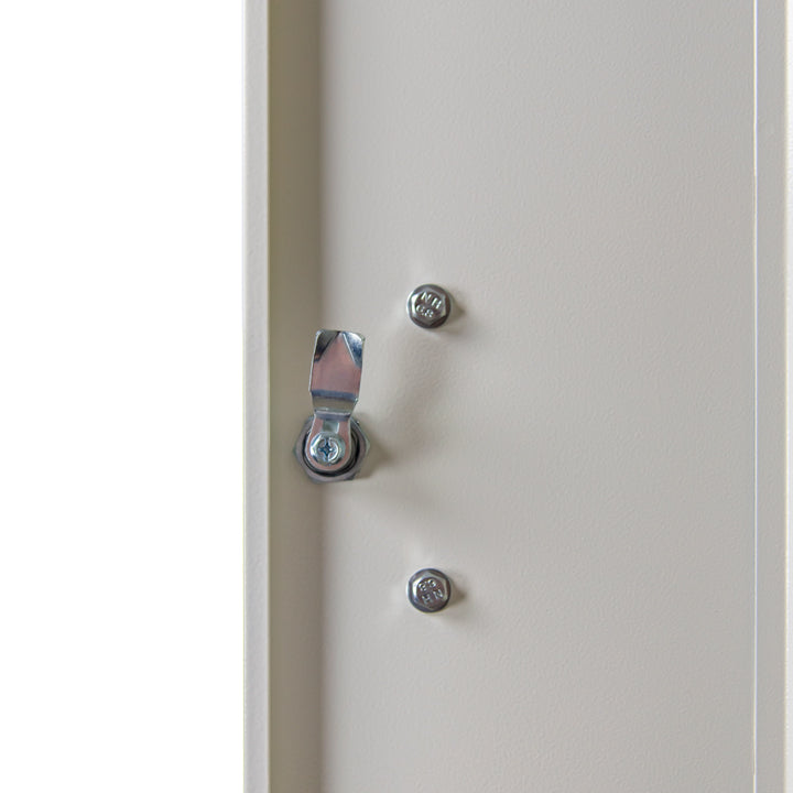 Ecosafe Sicherheitsschrank Hoch 2 Türen - 2 Innenfächer (1 Mit Pvc Regale)