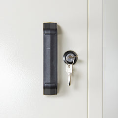 Ecosafe Sicherheitsschrank Hoch 2 Türen - 2 Innenfächer (1 Mit Pvc Regale) – Vorschau 13