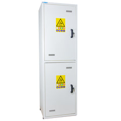 Ecosafe Sicherheitsschrank Hoch 2 Türen - 2 Innenfächer (1 Mit Pvc Regale) – Vorschau 6