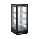 SARO Kühlvitrine Modell SC 95, schwarz