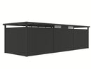 StarLine Metal Garden Shed Model Style 7.56 m² Economy Set-4 Anthracite