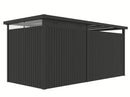 StarLine Metall Gerätehaus Modell Style 4,45 m² Spar-Set 2 Anthrazit