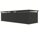 StarLine Metal Garden Shed Model Style 7.56 m² Economy Set-4 Anthracite