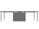 StarLine Metal Shed Model Style 7.56 m² Economy Set-3 Aluminum Grey