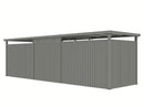 StarLine Metal Shed Model Style 4.45 m² Economy Set 4 Aluminum Grey