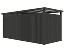 StarLine Metall Gerätehaus Modell Style 4,45 m² Spar-Set 2 Anthrazit
