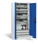 C+P Akkuladeschrank Serie 89, H1950xB930xT500mm