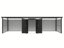 StarLine Metal Garden Shed Model Style 7.56 m² Economy Set-4 Anthracite