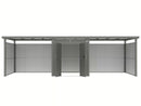 StarLine Metal Shed Model Style 4.45 m² Economy Set 4 Aluminum Grey