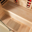 EAGO AWT Infrarotkabine E1250C-IR Hemlock 150x110 ohne Ofen