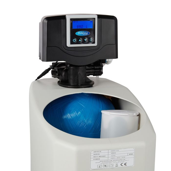 MAXIMA Gastro Automatic Water Softener - Descaler - 7L - Resin - Digital Display