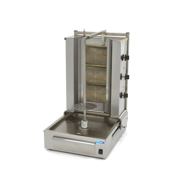 MAXIMA Gastro Doner Grill - 3 burners - 40 kg meat - Gas