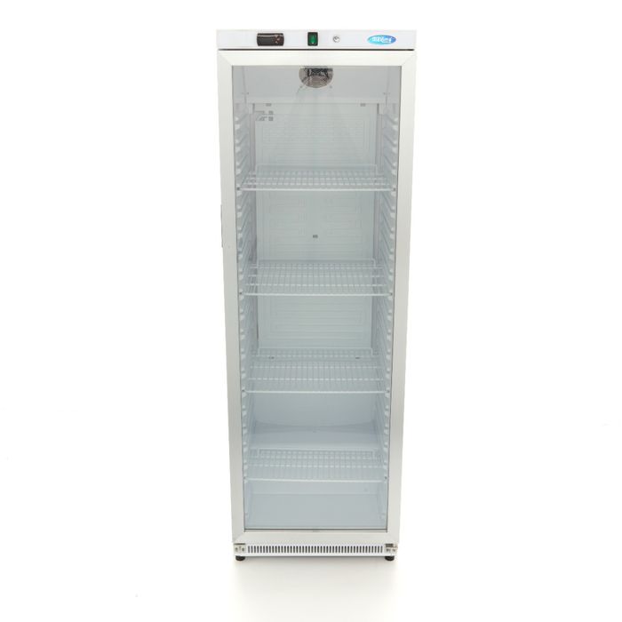 Réfrigérateur Gastronomique MAXIMA - 400 l - Blanc - avec porte vitrée