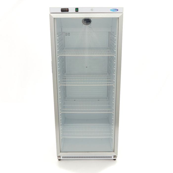Réfrigérateur Gastronomique MAXIMA - 600 l - Blanc - avec porte vitrée