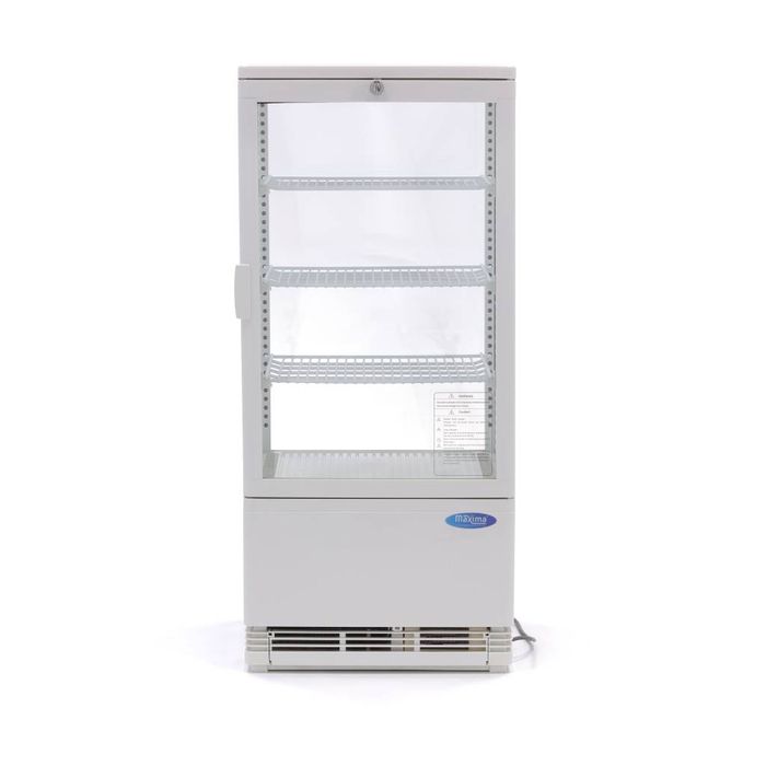 Vitrine réfrigérée MAXIMA Gastro - 78 l - 43 cm - Blanc 