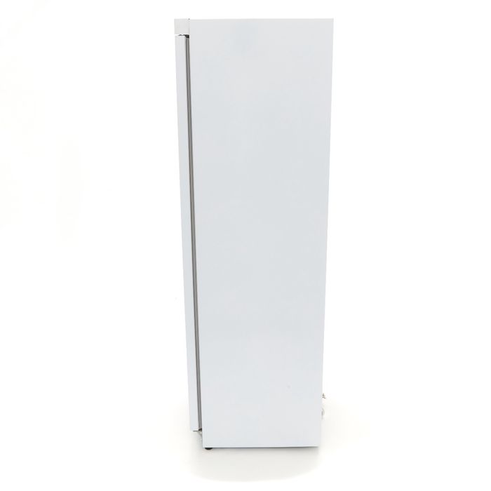 Gastro Kühlschrank - 400 l - Weiß - mit Glastür - Maxima