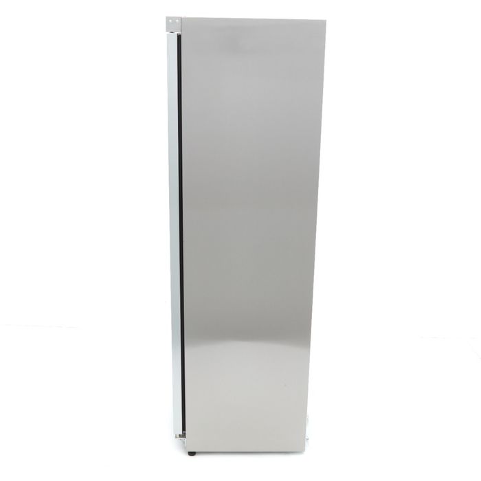 MAXIMA Gastro Kühlschrank - 400 l - Rostfreier Stahl - mit Glastür
