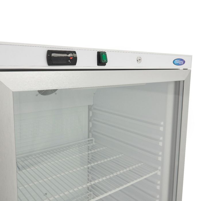 Réfrigérateur Gastronomique MAXIMA - 600 l - Blanc - avec porte vitrée