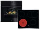 AEG AB12B1 Set Backofen BEK43511XB + Glaskeramikkochfeld NRN64A06XB