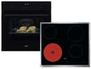 AEG AB31BP1 Set Pyrolyse Backofen BPK53516XB + Glaskeramikkochfeld NRN64A00XB