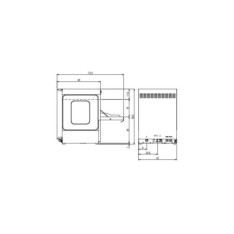 AfG Berlin Aco350ap Glasswasher 350