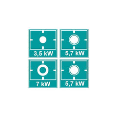 AfG Berlin Cfge72q Gas stove 4 burners With electric oven – Vorschau 2