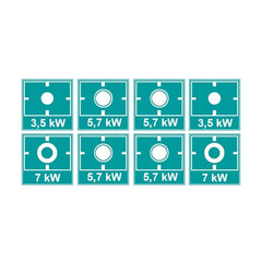 AfG Berlin Cfge74q Gas stove 8 burners – Vorschau 2